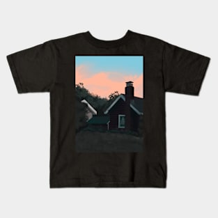 ghost in the window Kids T-Shirt